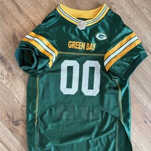 Green Bay Packers NFL Pet Jersey - Green & Gold